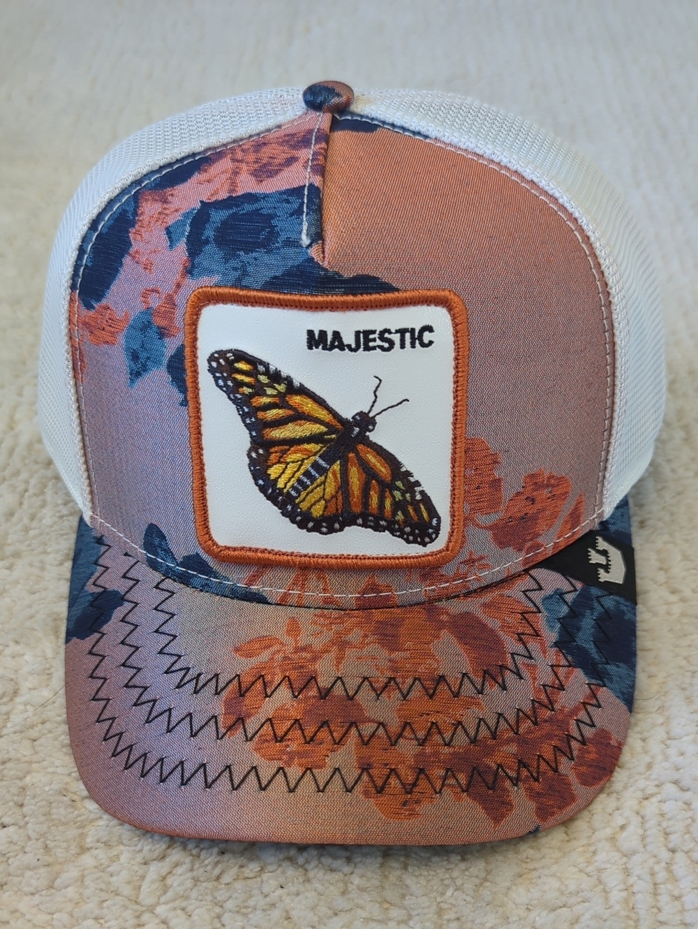Goorin Bros Majestic Butterfly Animal Farm Snapback Trucker Hat